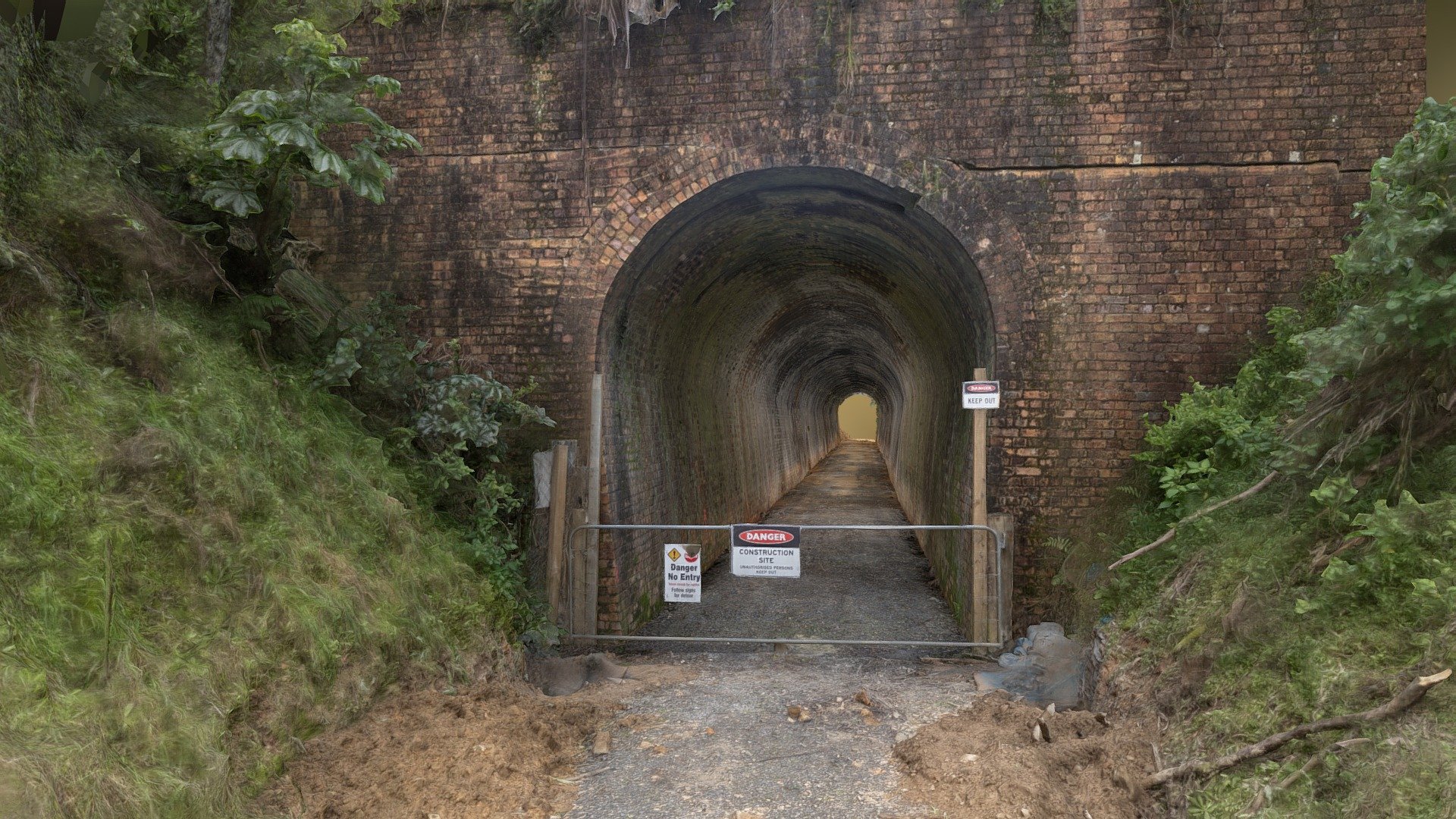 Old Railway Tunnel Scan