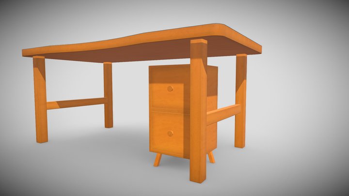 desk 3D Model
