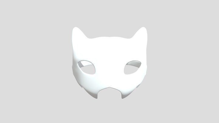 Cat-mask 3D Model