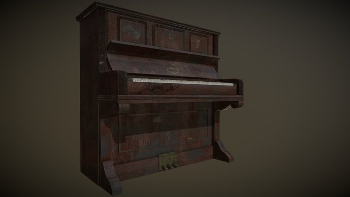 SM Piano 01 3D Model