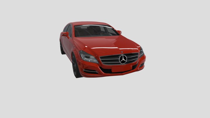 Mercedes CLS_63 3D Model