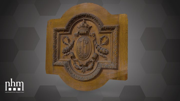 Decoration on a wooden door (NHMW-DOC-00065) – Modello 3D gratuito STL