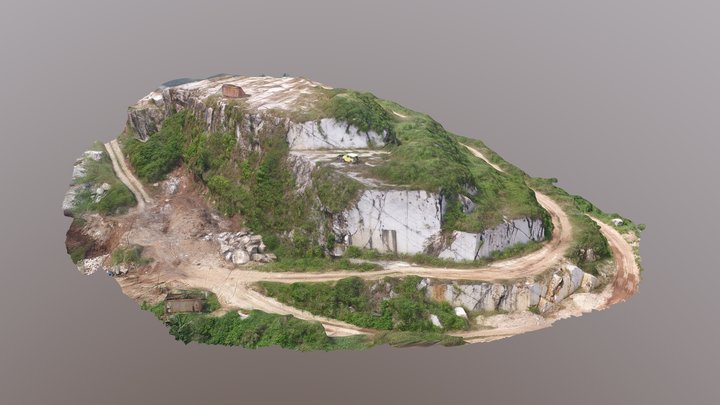 Rajamandala Limestone Formation 3D Model