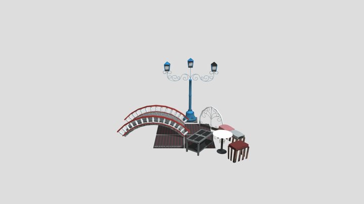1DAE17 Heleen Vlaeyen Prop Scene 3D Model