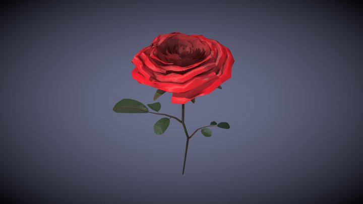 Rose 3D Model