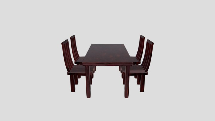 Dining Table 3D Model