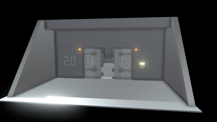 Bunker [unfinished project] 3D Model