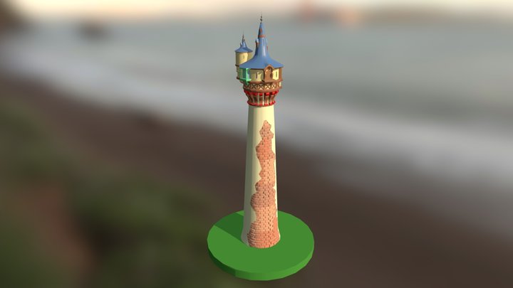 Rapunzel Tower (#5) 3D Model
