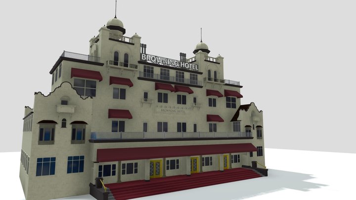 The Browning Hotel 3D Model
