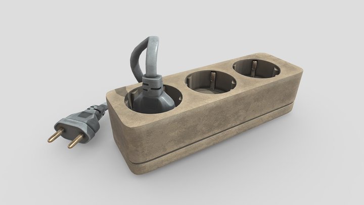 plug switch 3D Model