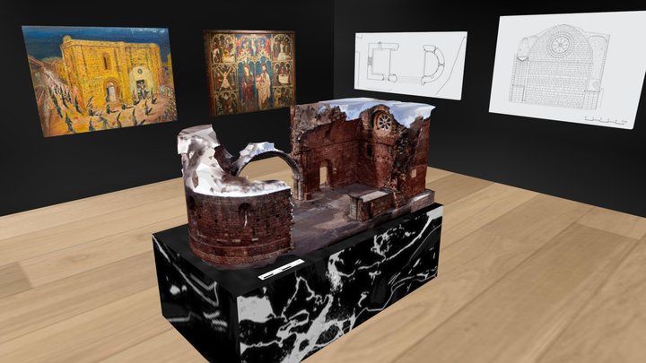 Sala Iglesia de la Purísima Sangre, Alcover 3D Model