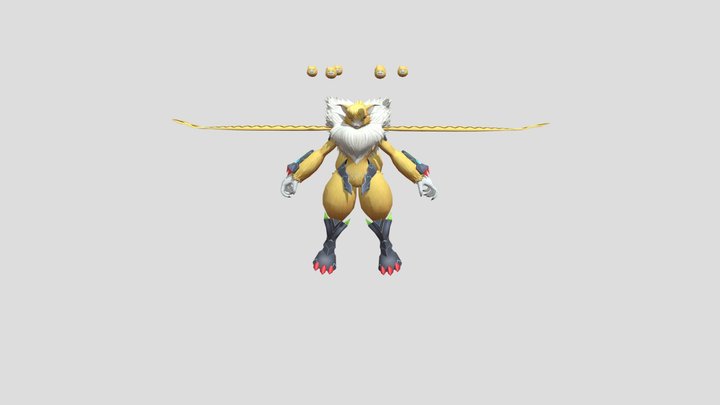 Meicrackmon 3D Model