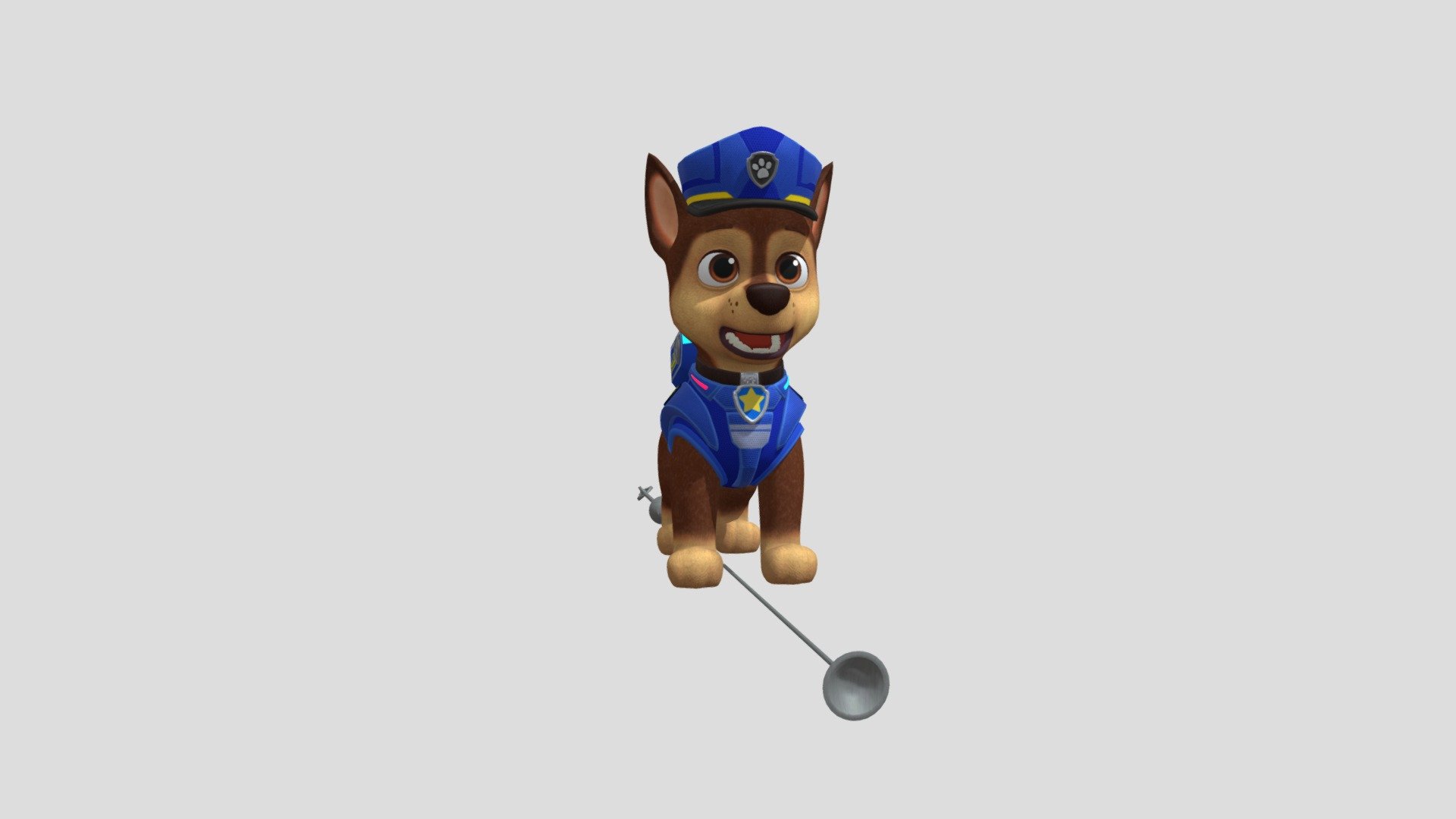 Chase Paw Patrol Movie — Sketchfab embed 3D viewer