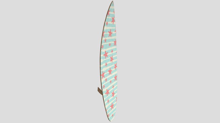 Surfboard 3D Model
