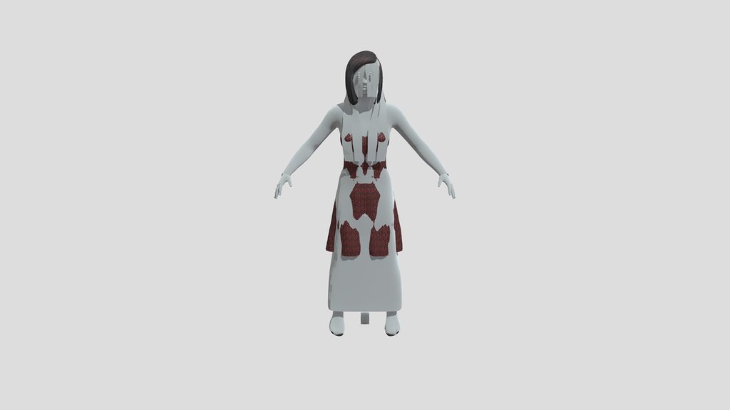 Mieko Character Rigged