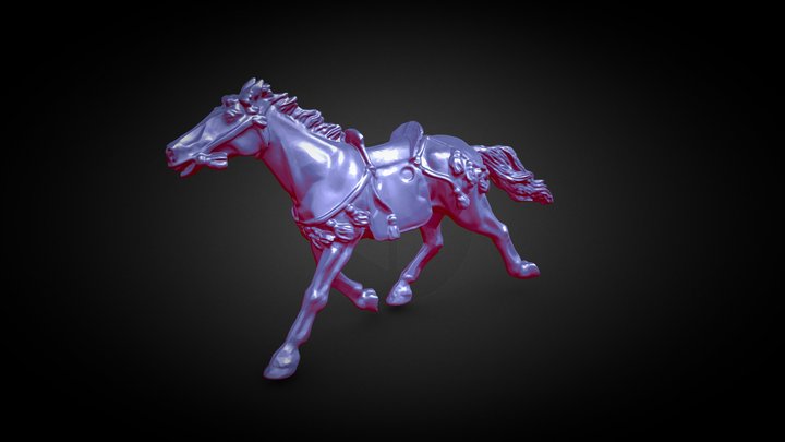 Plastic Horse – Free 3D Model STL