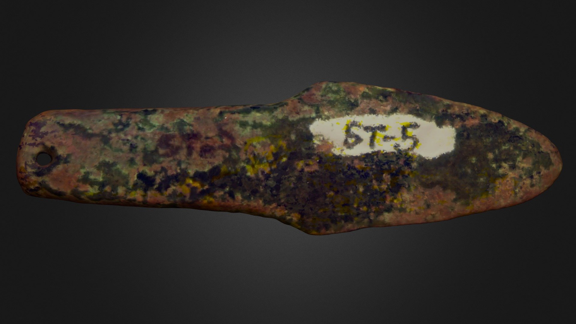 SOCKETED COPPER POINT - 3D model by Lakehead Anthropology ...