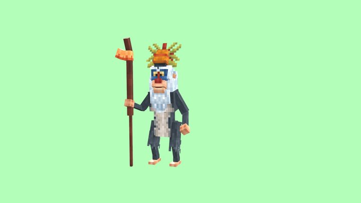 Rafiki 3D Model