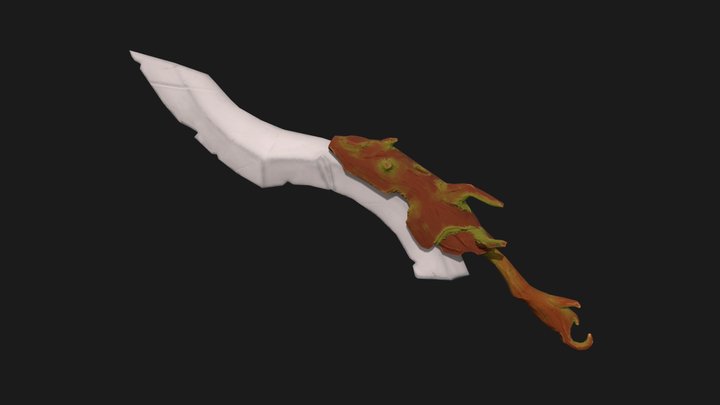 Blade of the Damned Womb 3D Model