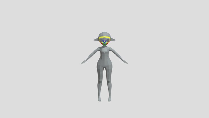 Ana Marcela 3D Model