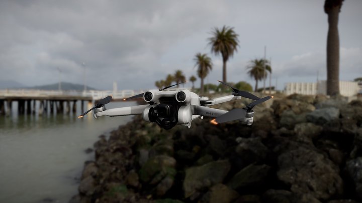Dji Mini 3 Pro 3D Model