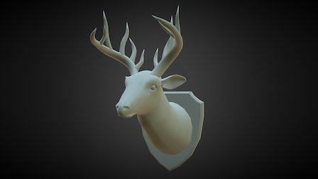 Deer head 3D Model