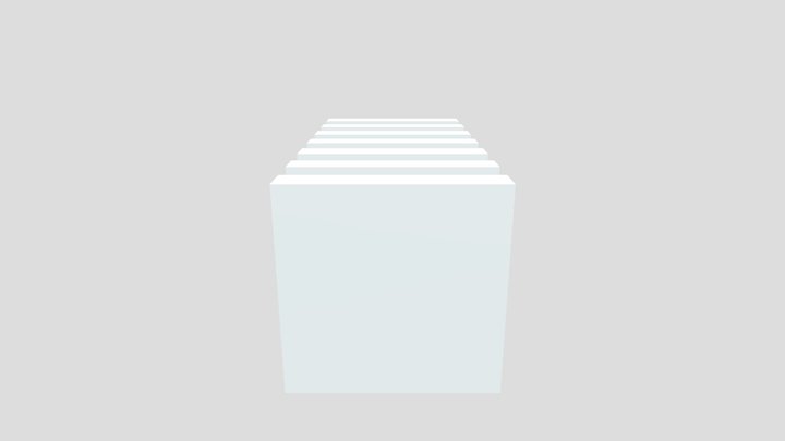 Square Tower 3D Model