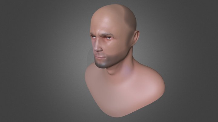 Jason Stathem Likeness 3D Model