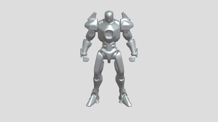 robotic armored suit 3D Model