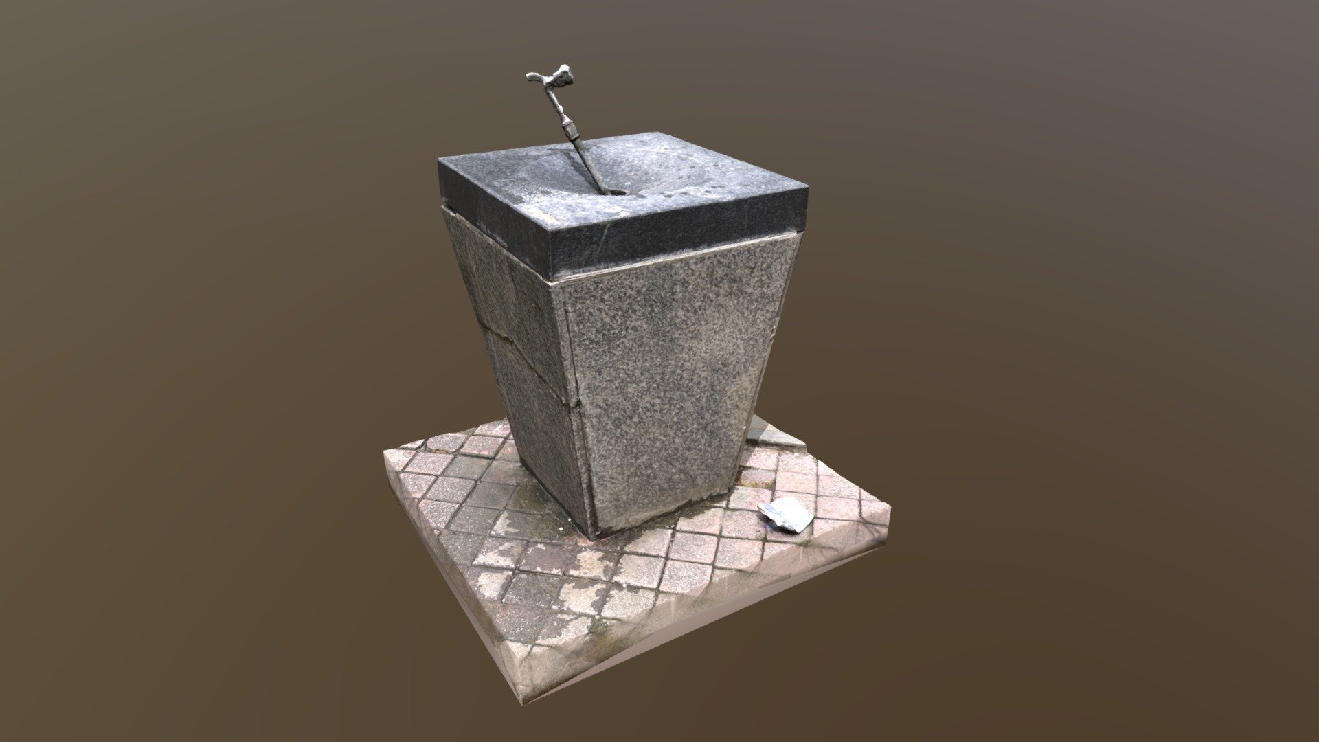 Prishtina City Water Fountain