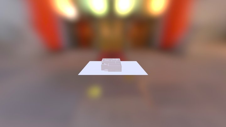 Ground floor cutout 3D Model