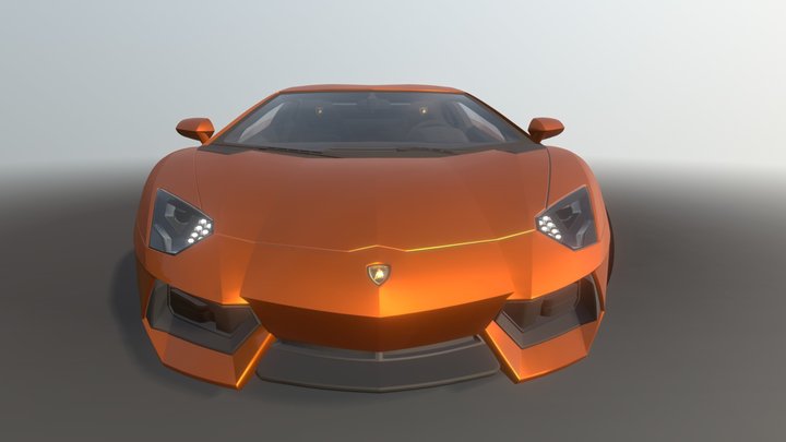 Lamborghini Aventador 3D Model