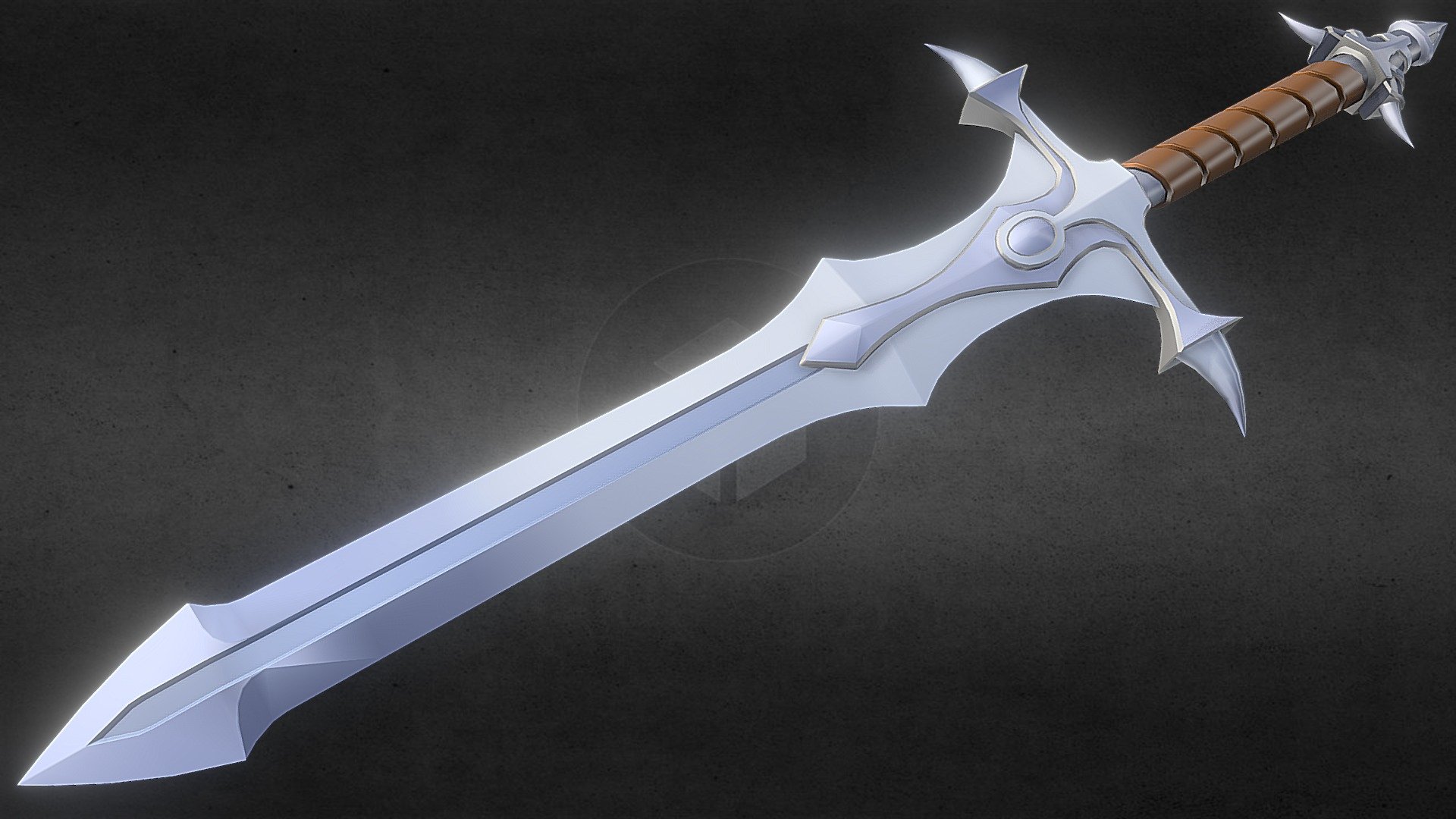AQW Bloodgrove Sword FREE - Download Free 3D model by VertexDon (@Don42) .