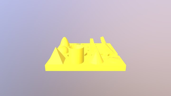 3D Test 3D Model