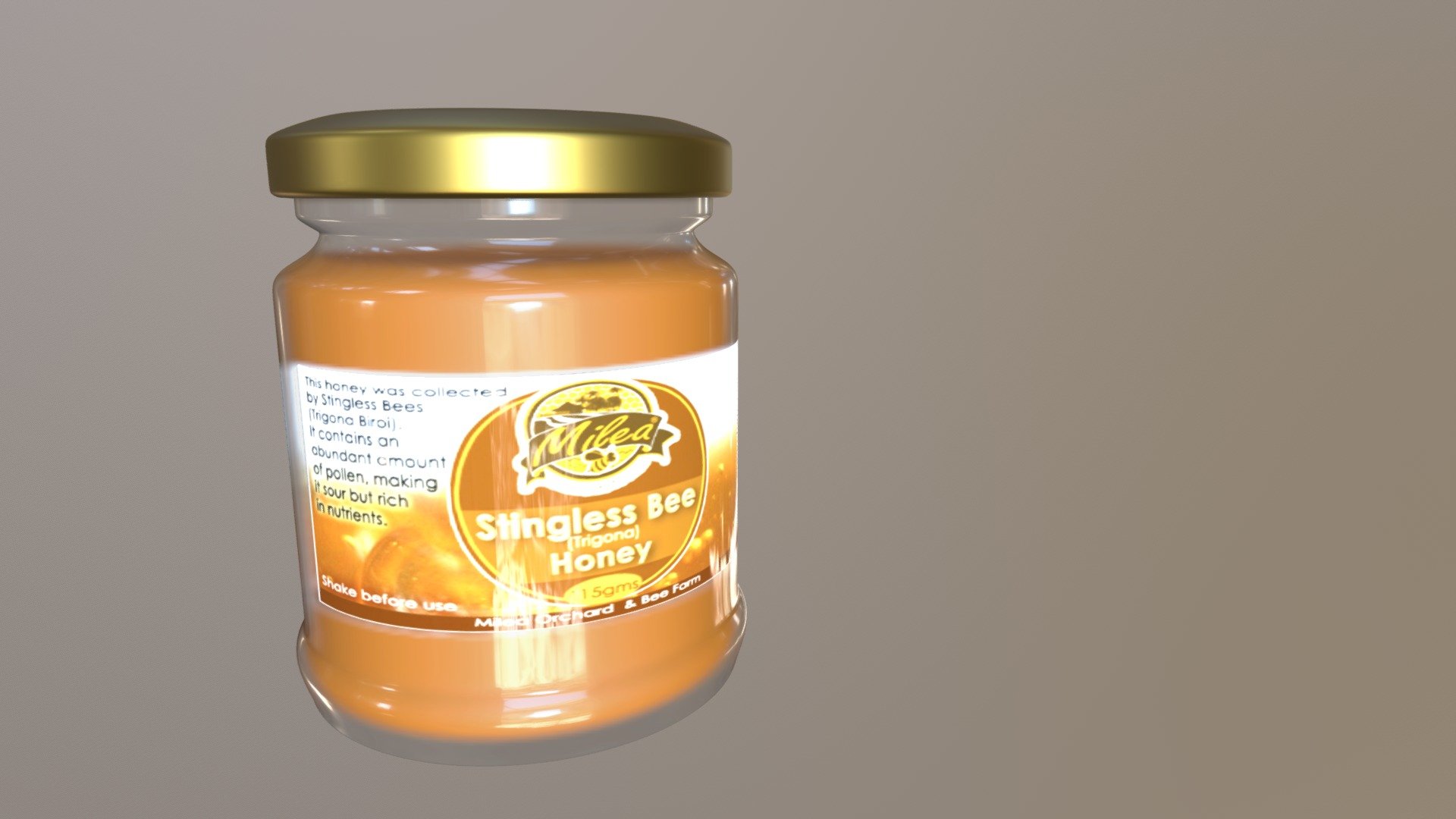 Milea Stingless Bee (Trigona) Honey