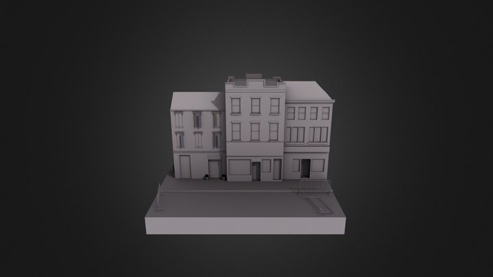 CityScene 3D Model