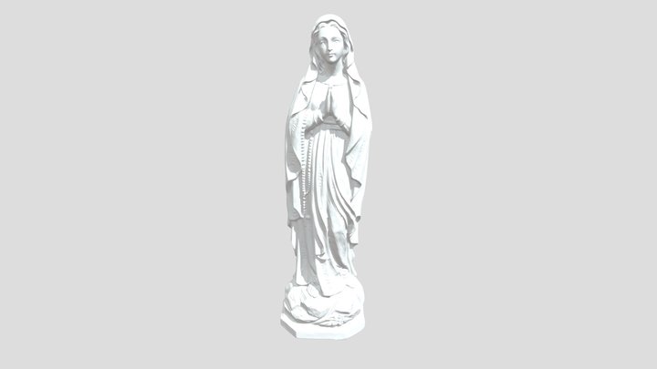 Virgin Mary K09 3D Model