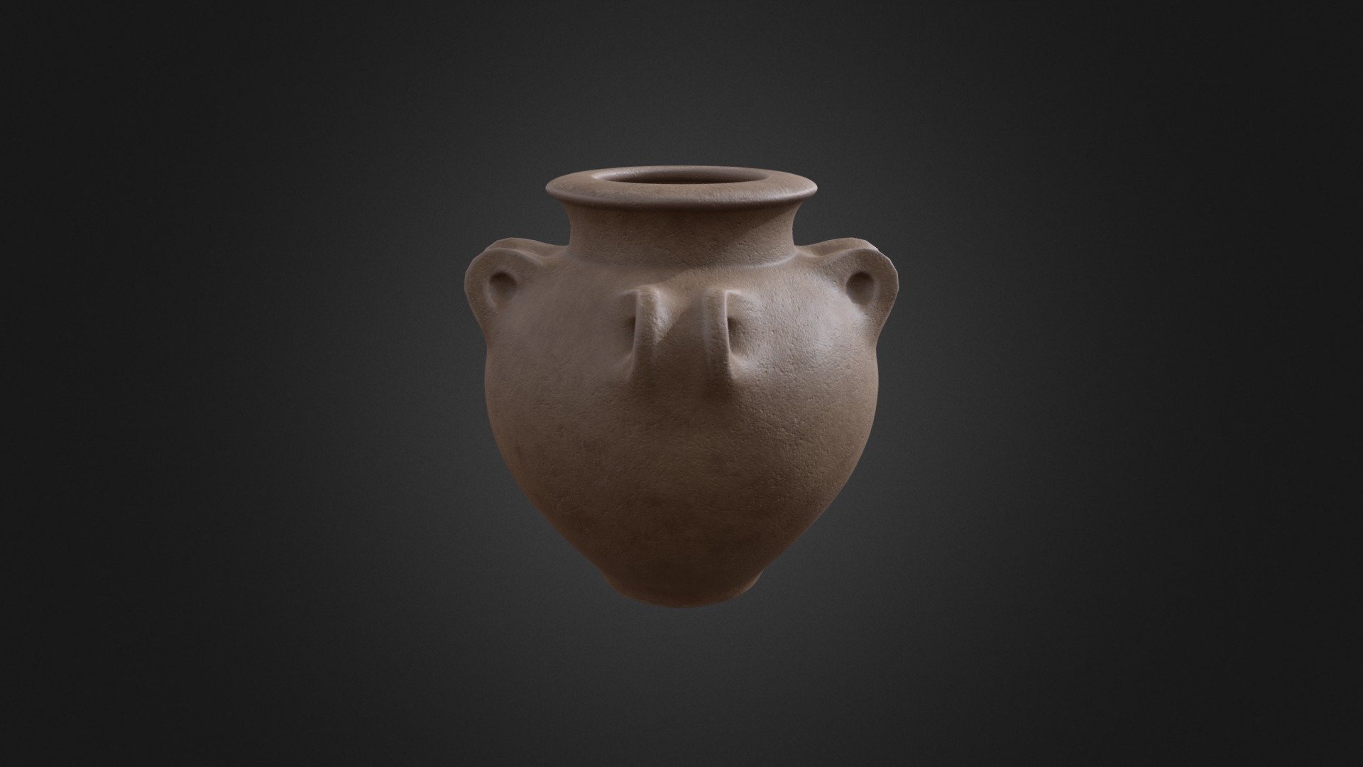 Olla with a spool grip — Sketchfab embed 3D viewer
