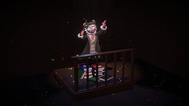 The Worlds' smallest conductor 3D Model