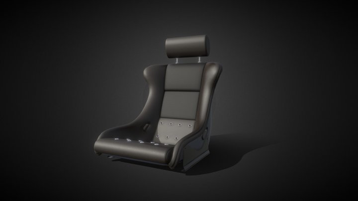 Porsche Seat 3D Model