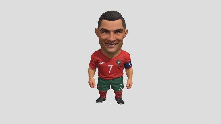 Mini Cristiano ronaldo 3D Model