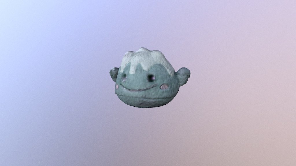 3D model Blobfish Realistic Animated VR / AR / low-poly