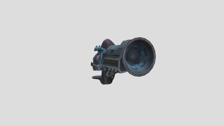IS8 rod freeze gun 3D Model