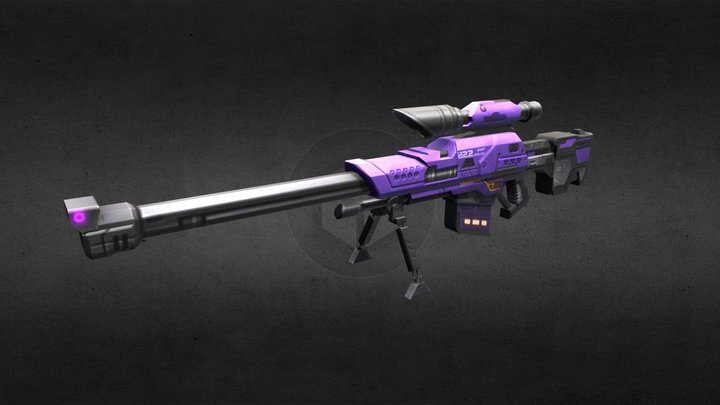 Contra Returns - JX-4 Barrett 3D Model