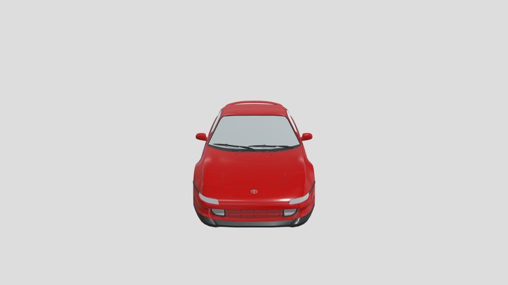 Toyota MR2 SW20  Rev 2 1993 3D Model