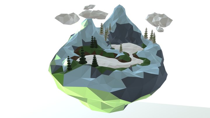 Low Poly 3D Model