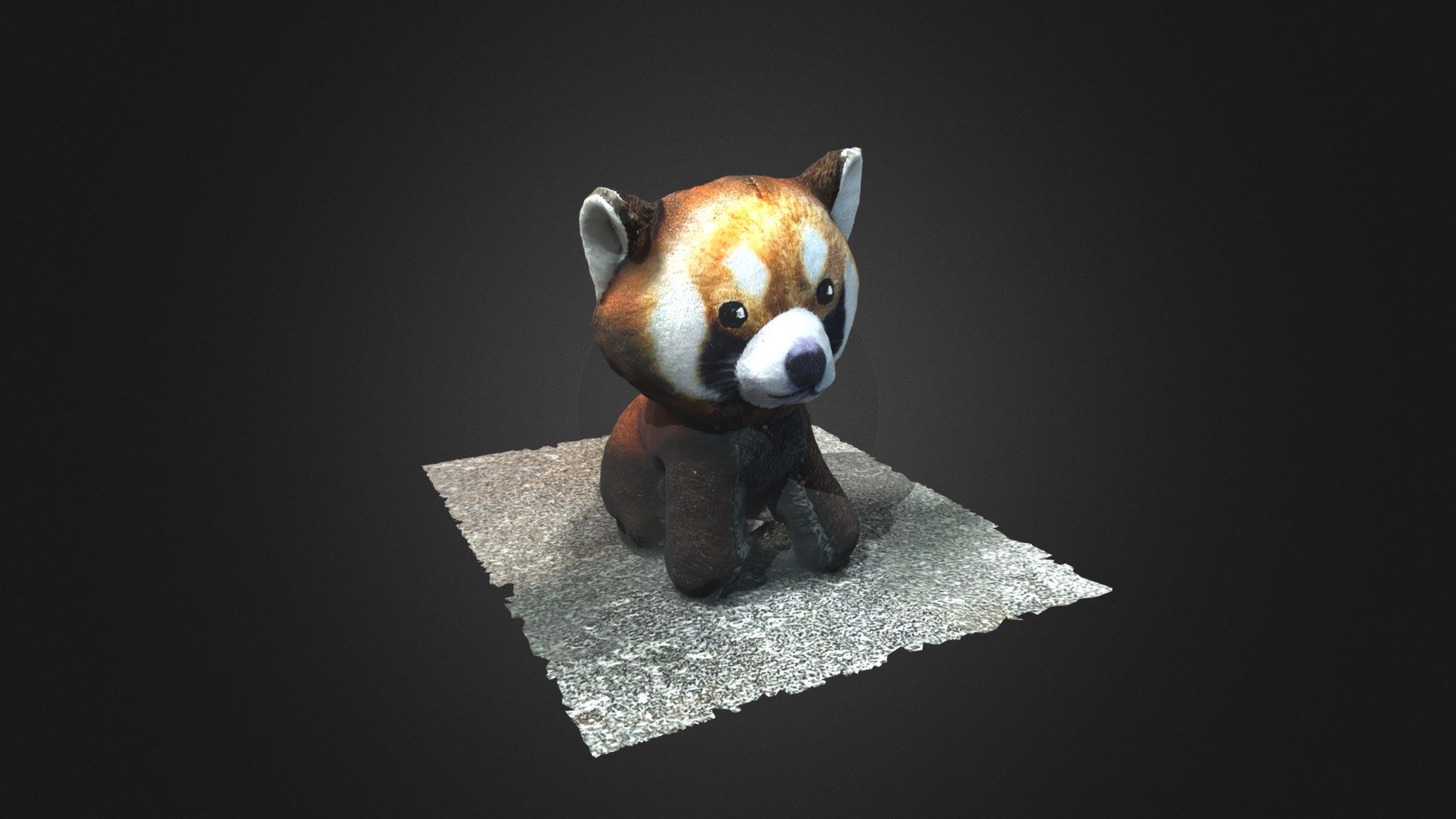 Stuffed racoon - Download Free 3D model by eyesCloud3D [275dd1d ...