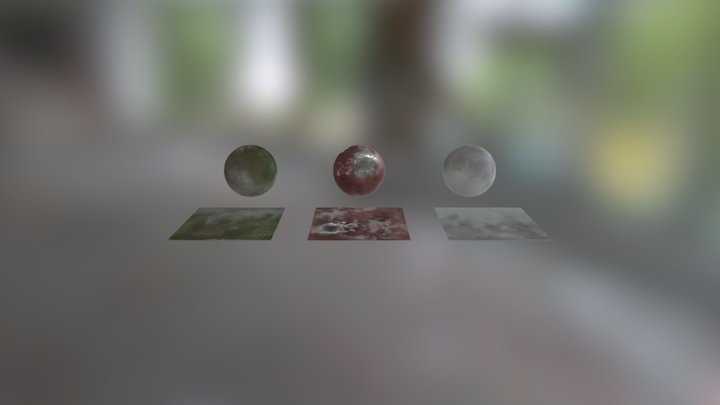 Material Test 3D Model