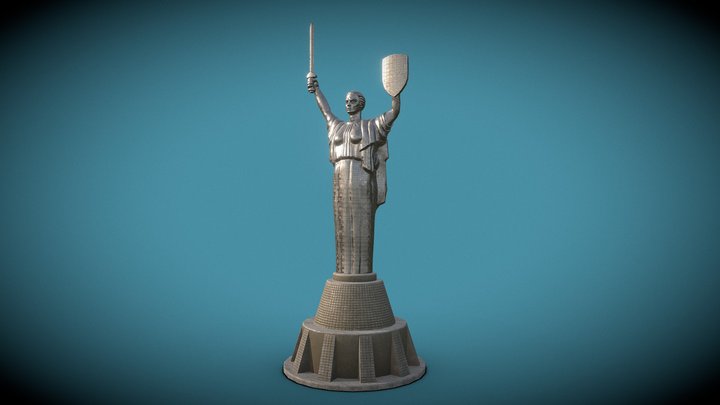 Motherland Monument 3D Model