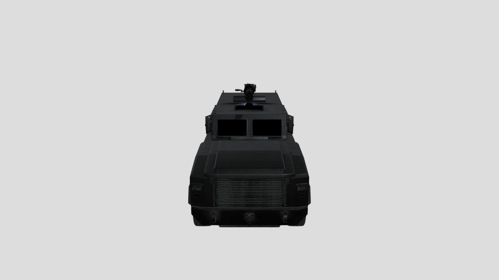 Em Military Vehicle Rigged